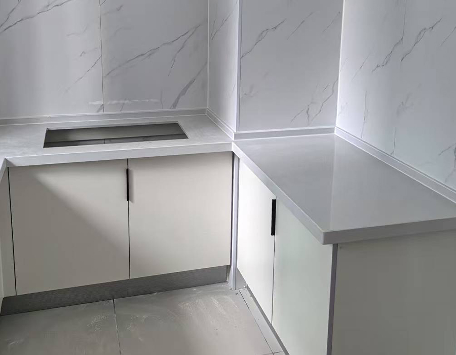 Prefab geïntegreerde keuken van calciumsilicaat