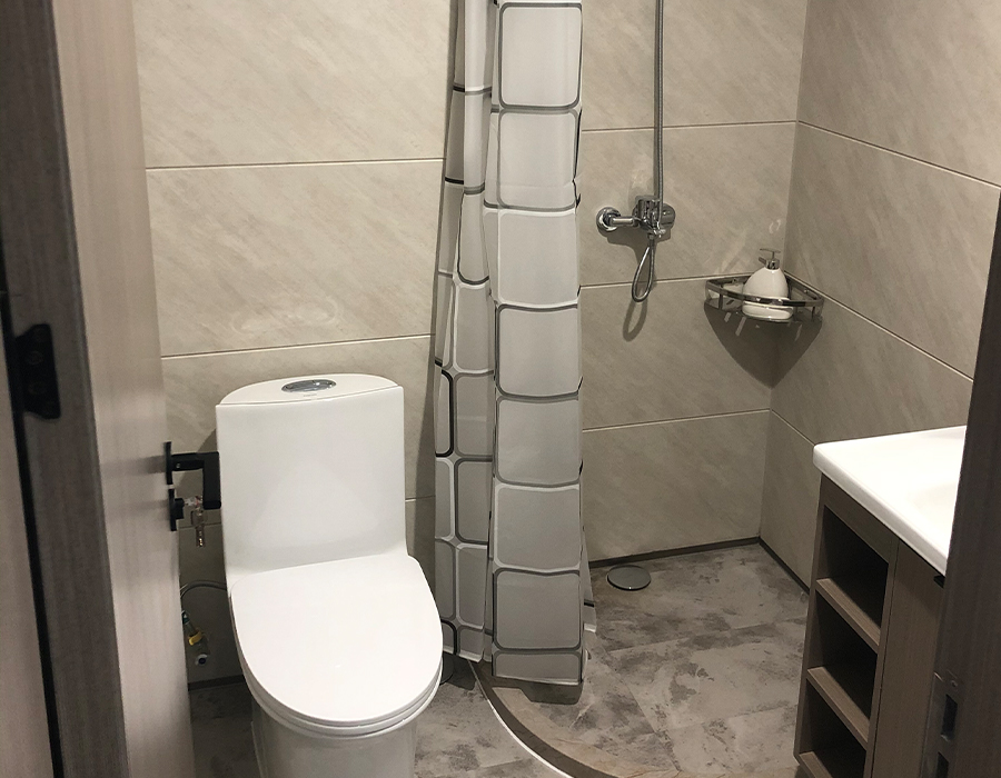 PEC Wandplaat Horizontale geprefabriceerde modulaire sanitaire badkamers