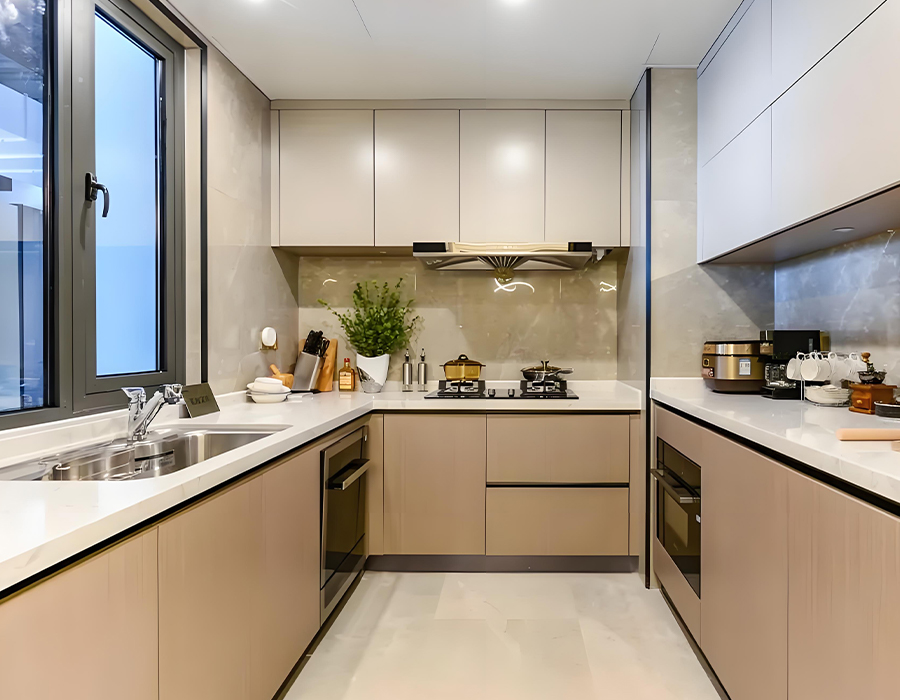 Prefab geïntegreerde keuken